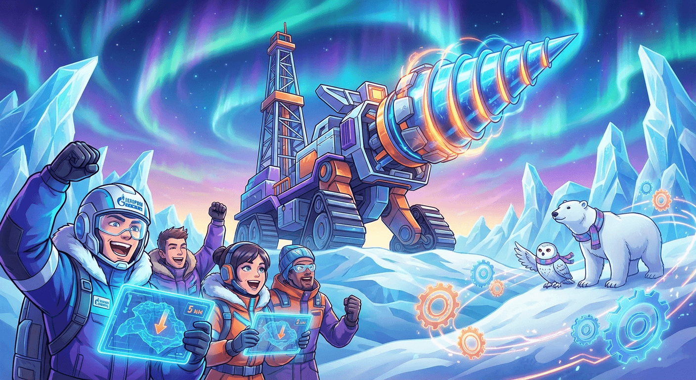 "Газпром нефть" начала эксплуатацию первой российской компактной буровой установки