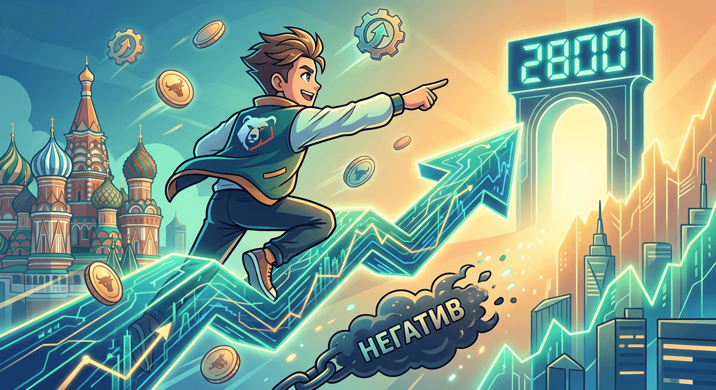 Рынок продолжает движение вверх - фокус на 2800