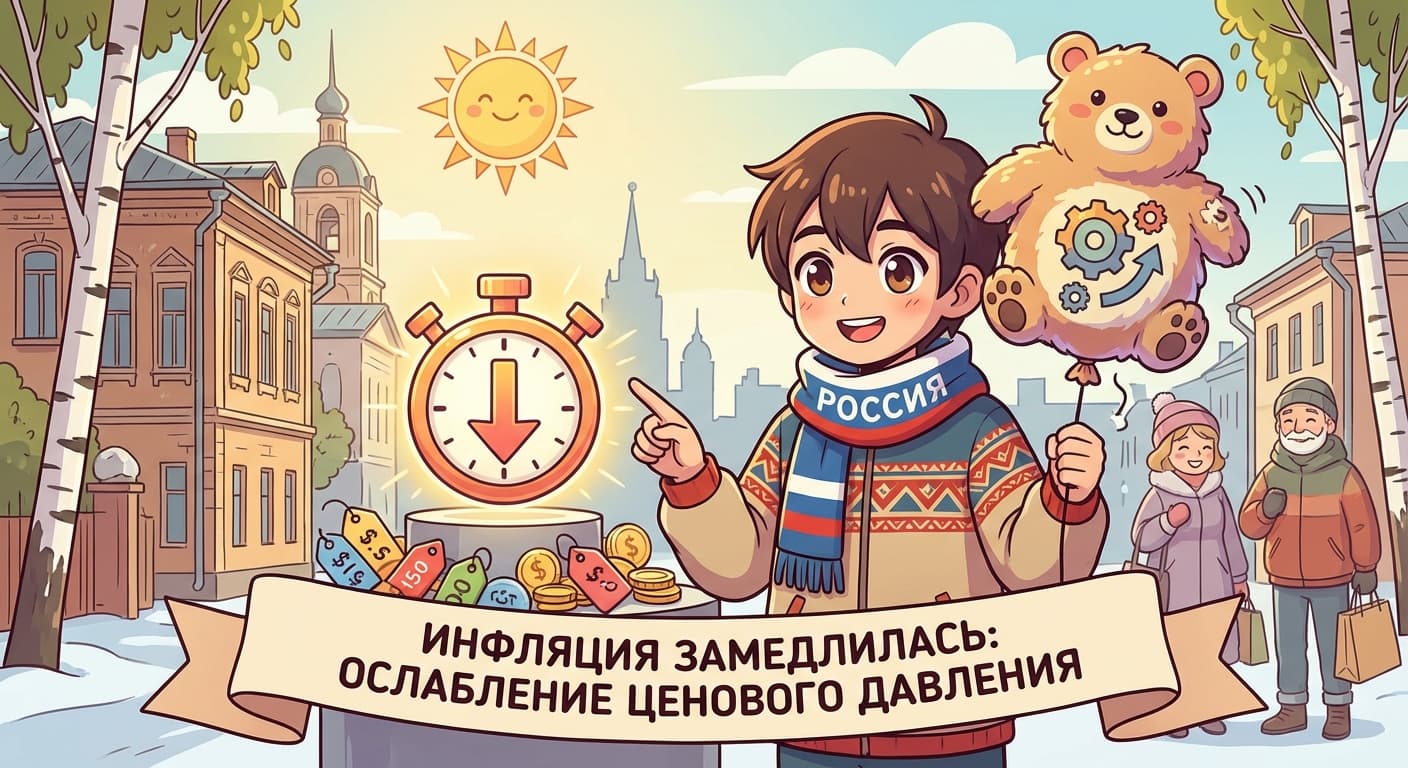 В России замедлилась инфляция