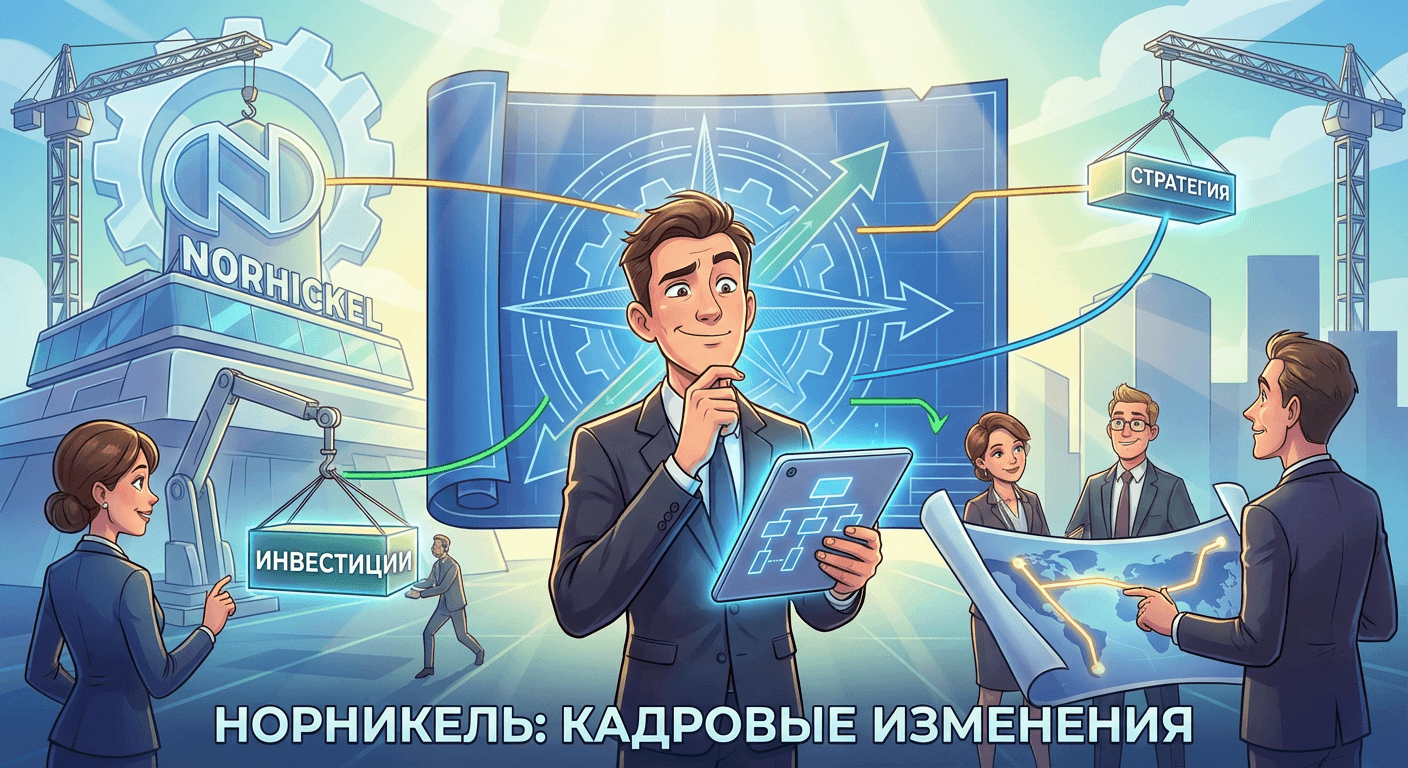 «Норникель» сообщил о кадровых изменениях в руководстве