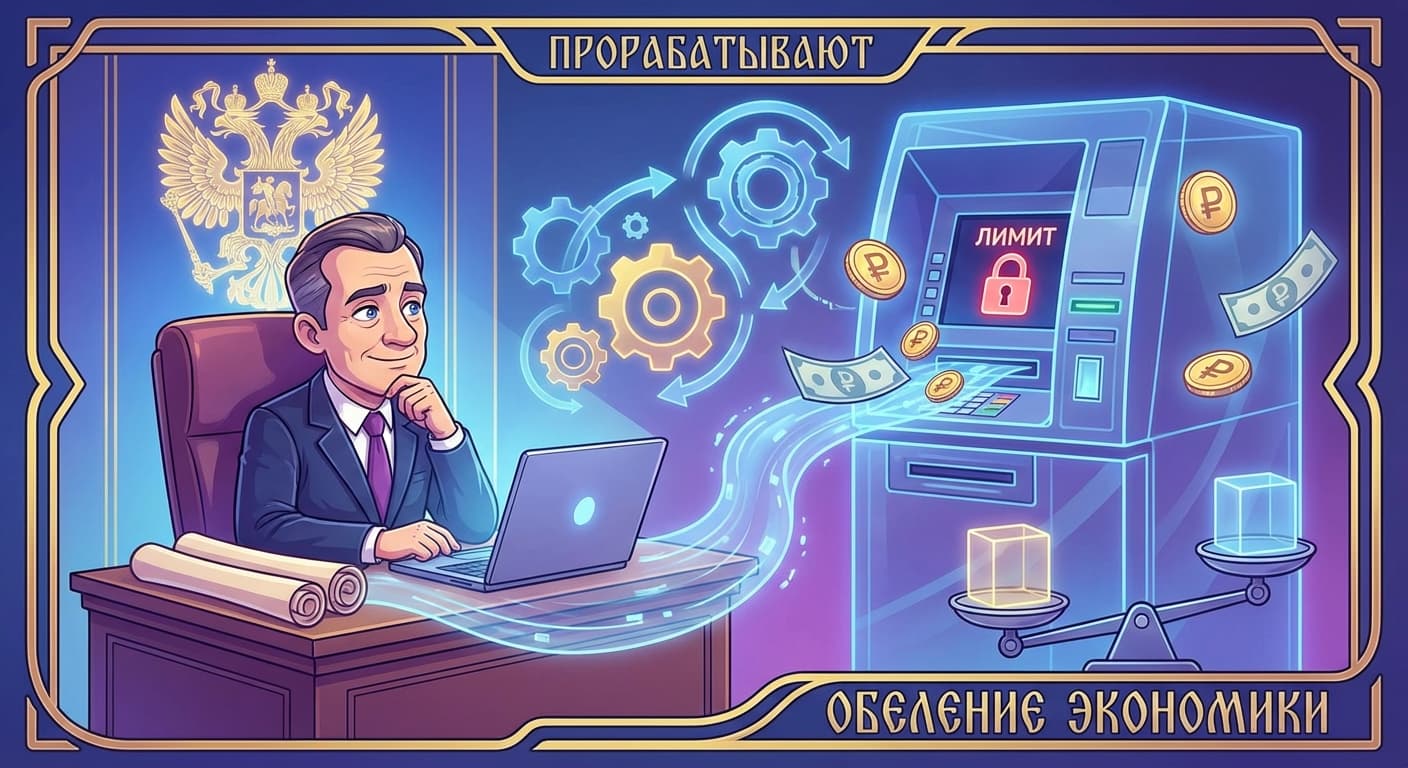 Российские власти прорабатывают введение лимита на внесение наличных в банкоматы