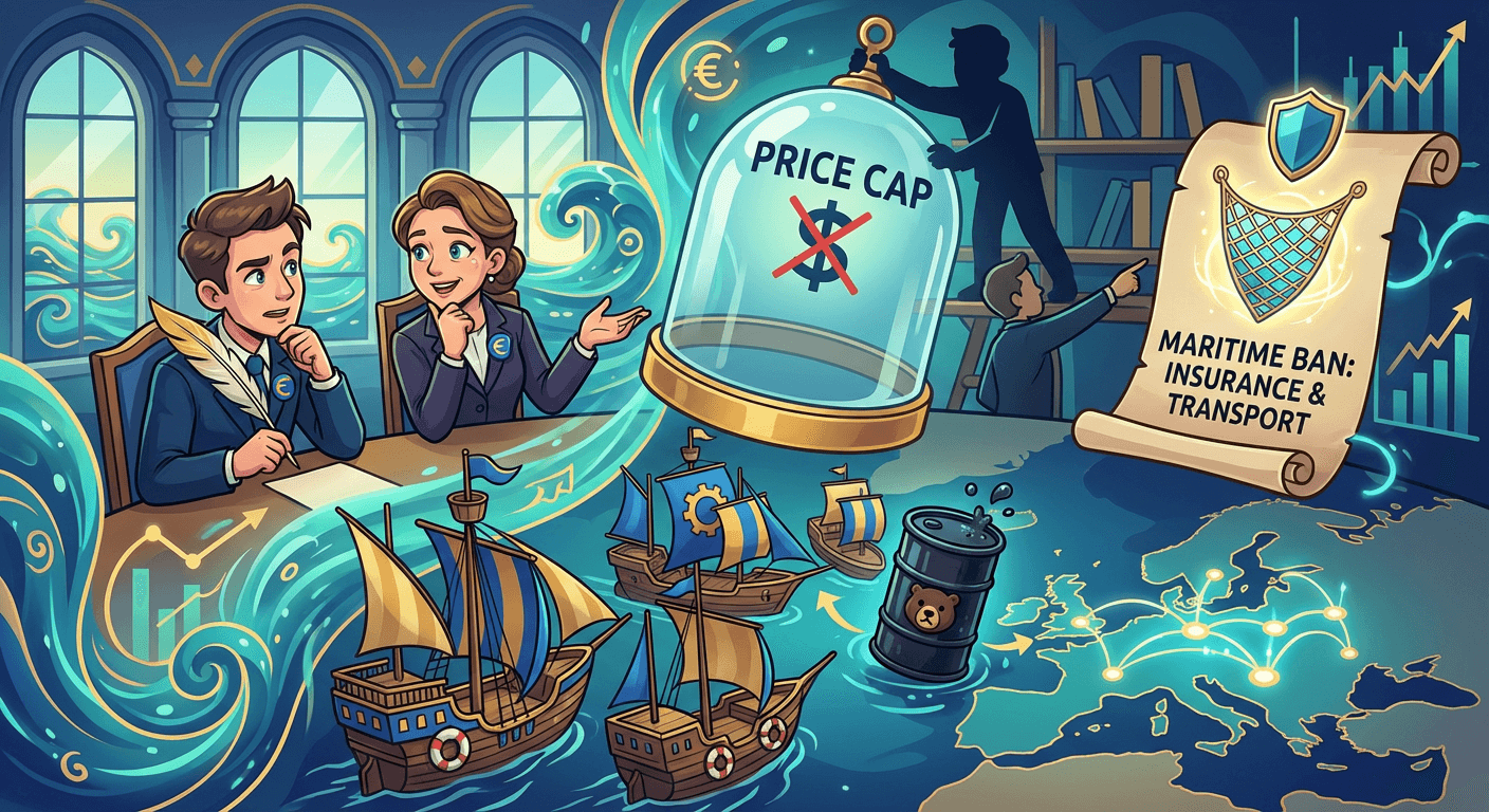 ЕС рассматривает возможность замены ограничения цен на российскую нефть запретом на морские услуги