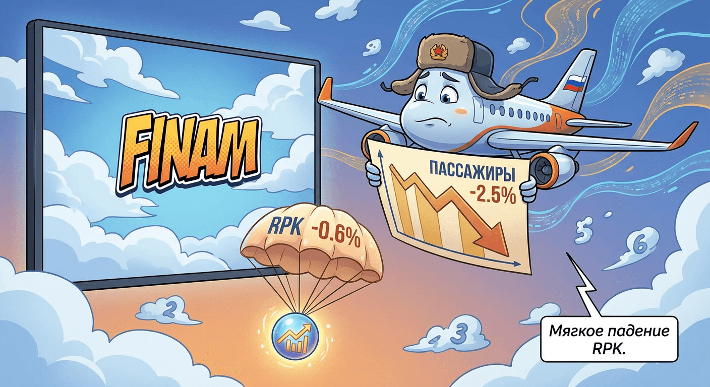 Российские авиакомпании в 2025 году снизили перевозки пассажиров на 2,5%