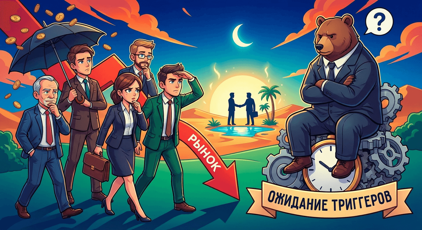 Российский рынок начал неделю падением