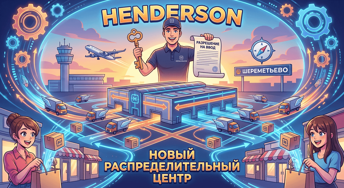 Henderson получил разрешение на ввод в эксплуатацию нового собственного распределительного центра