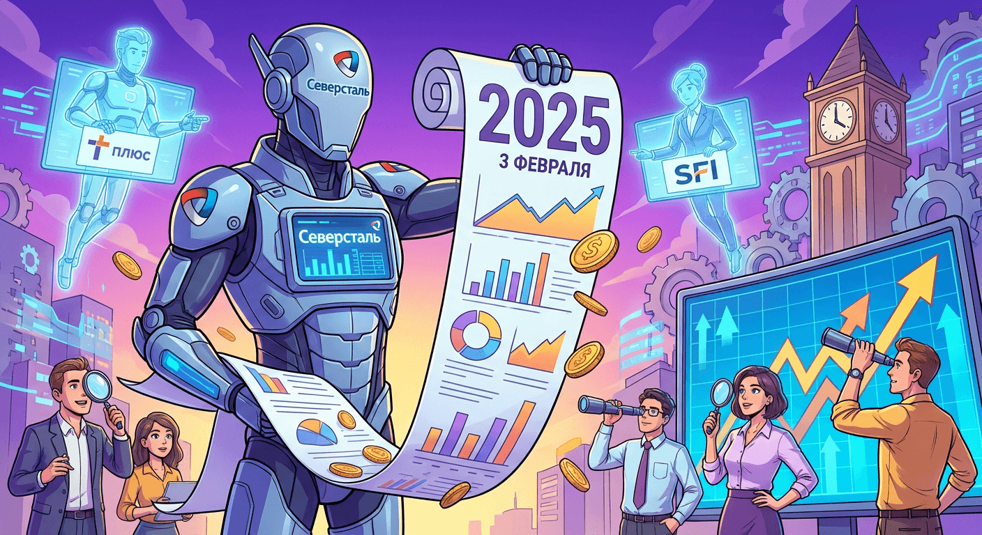 «Северсталь» представит финансовые и операционные результаты за 2025 год – основные события 3 февраля