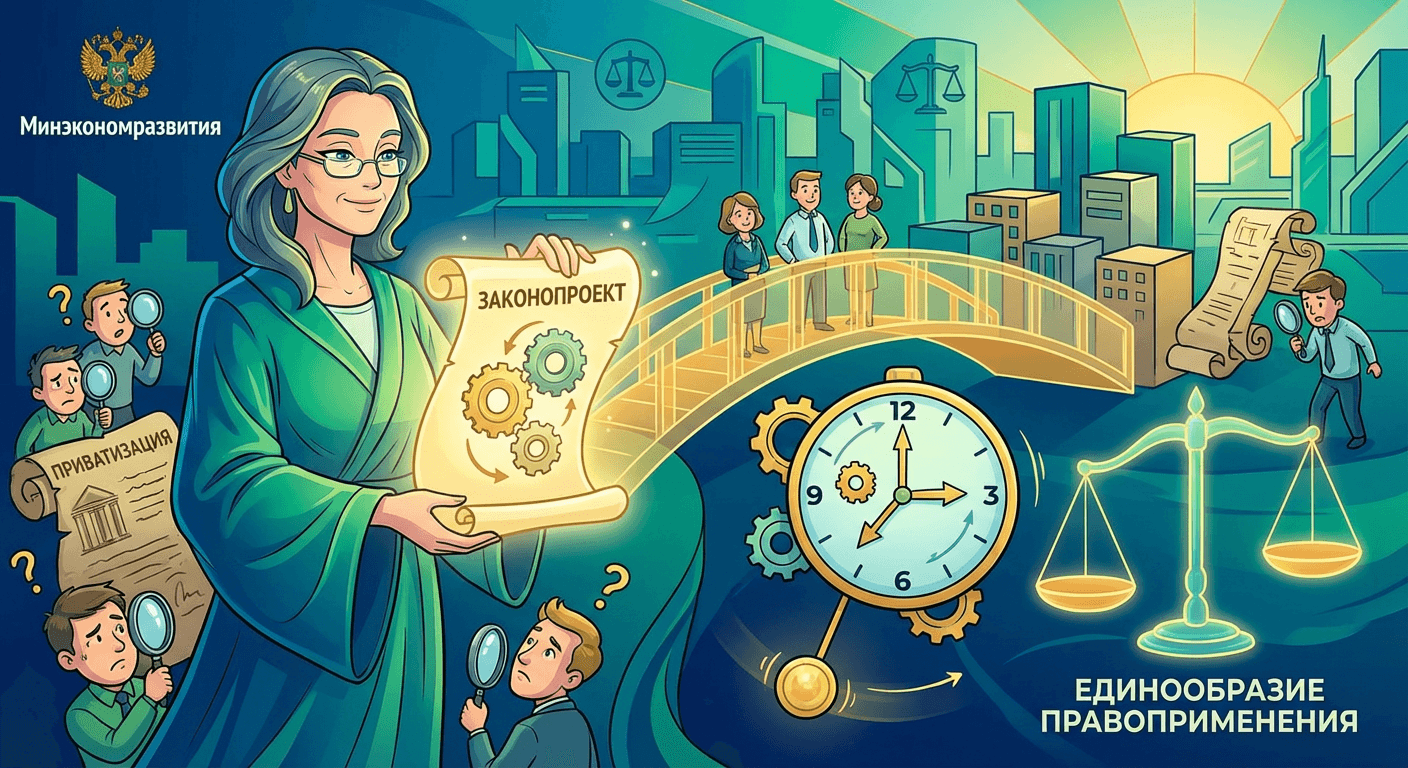 Минэкономразвития подготовило законопроект об исчислении сроков давности в делах по оспариванию приватизационных сделок