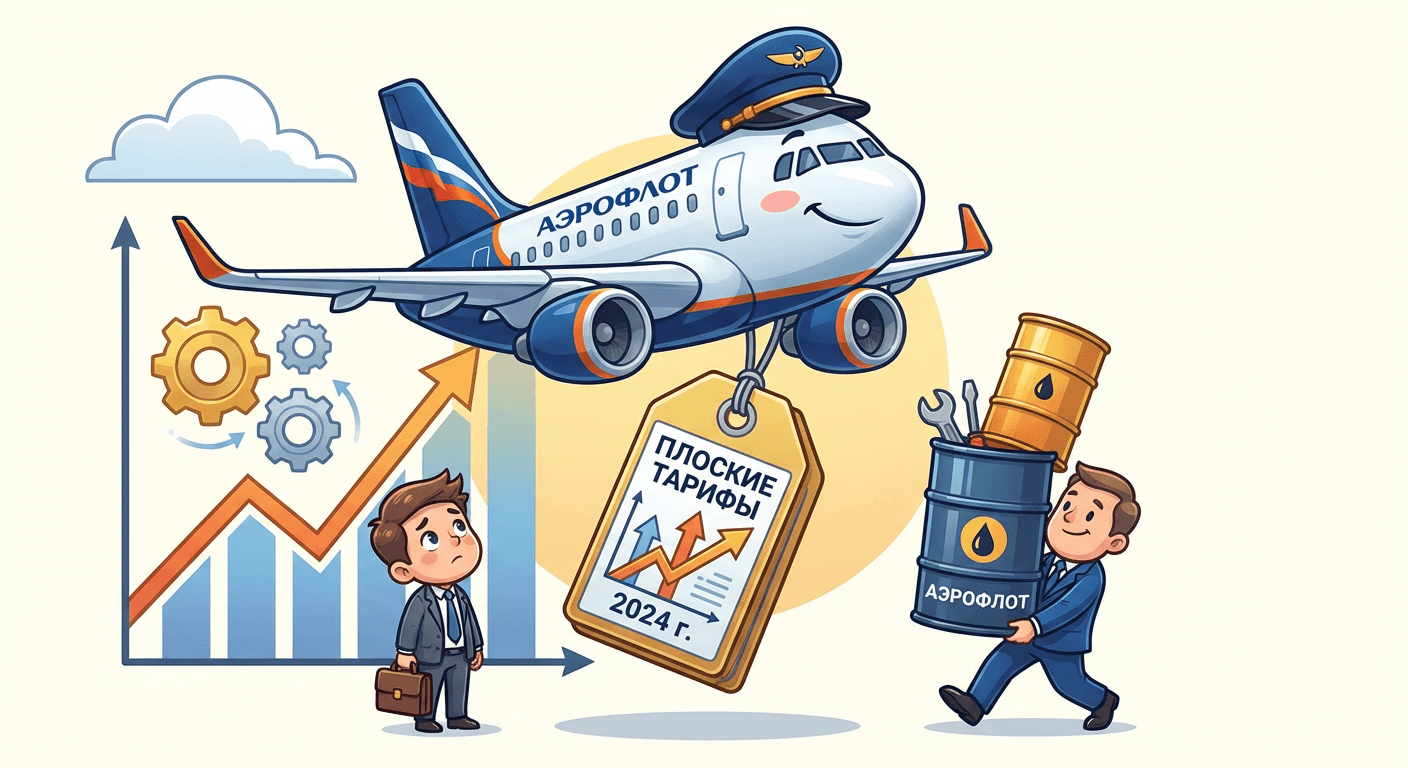 "Аэрофлот" впервые с 2024 года увеличил цены по "плоским" тарифам
