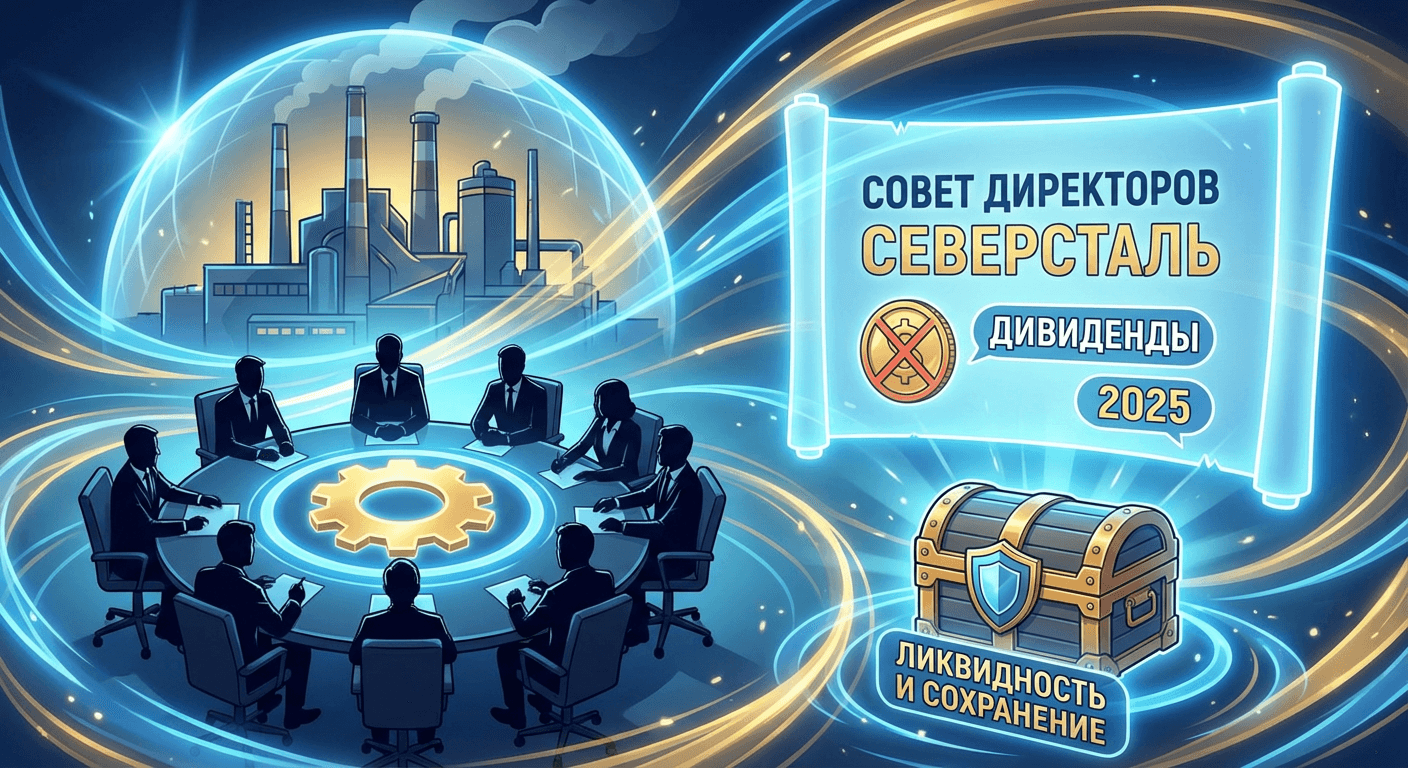 Совет директоров “Северстали” принял решение не выплачивать дивиденды