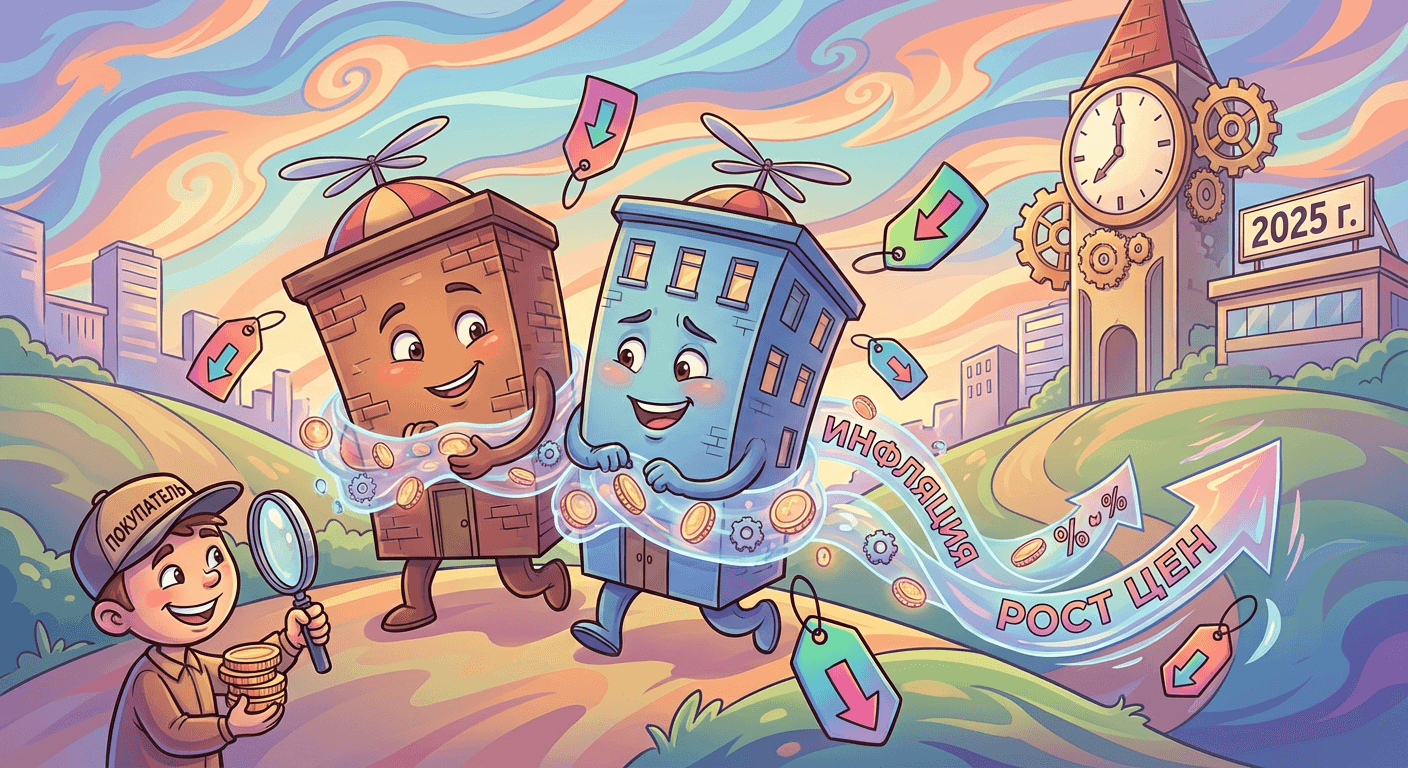 Цены на "вторичку" в этих городах России растут медленнее инфляции