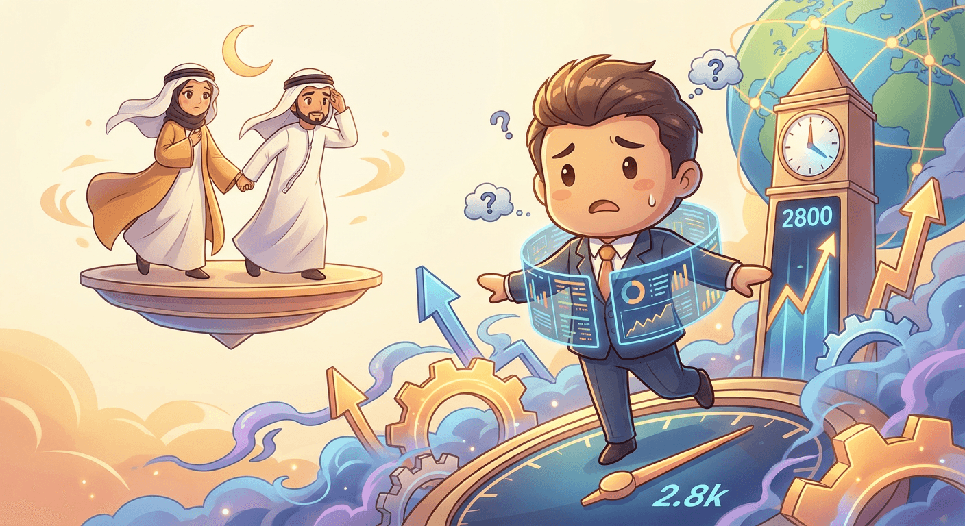 Рынок топчется возле отметки 2800 пунктов