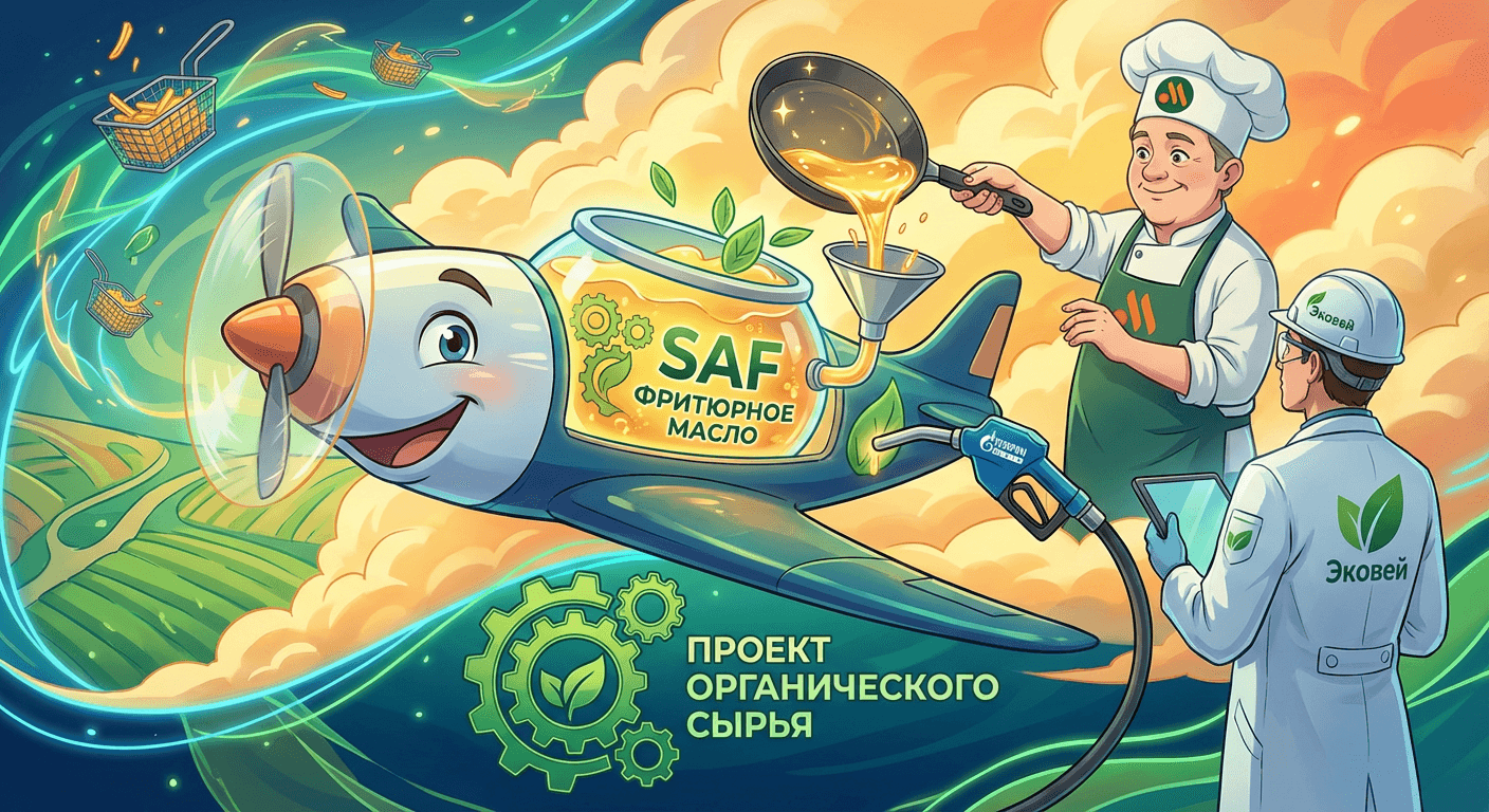 «Газпром нефть» успешно протестировала авиационное топливо на основе переработанного фритюрного масла