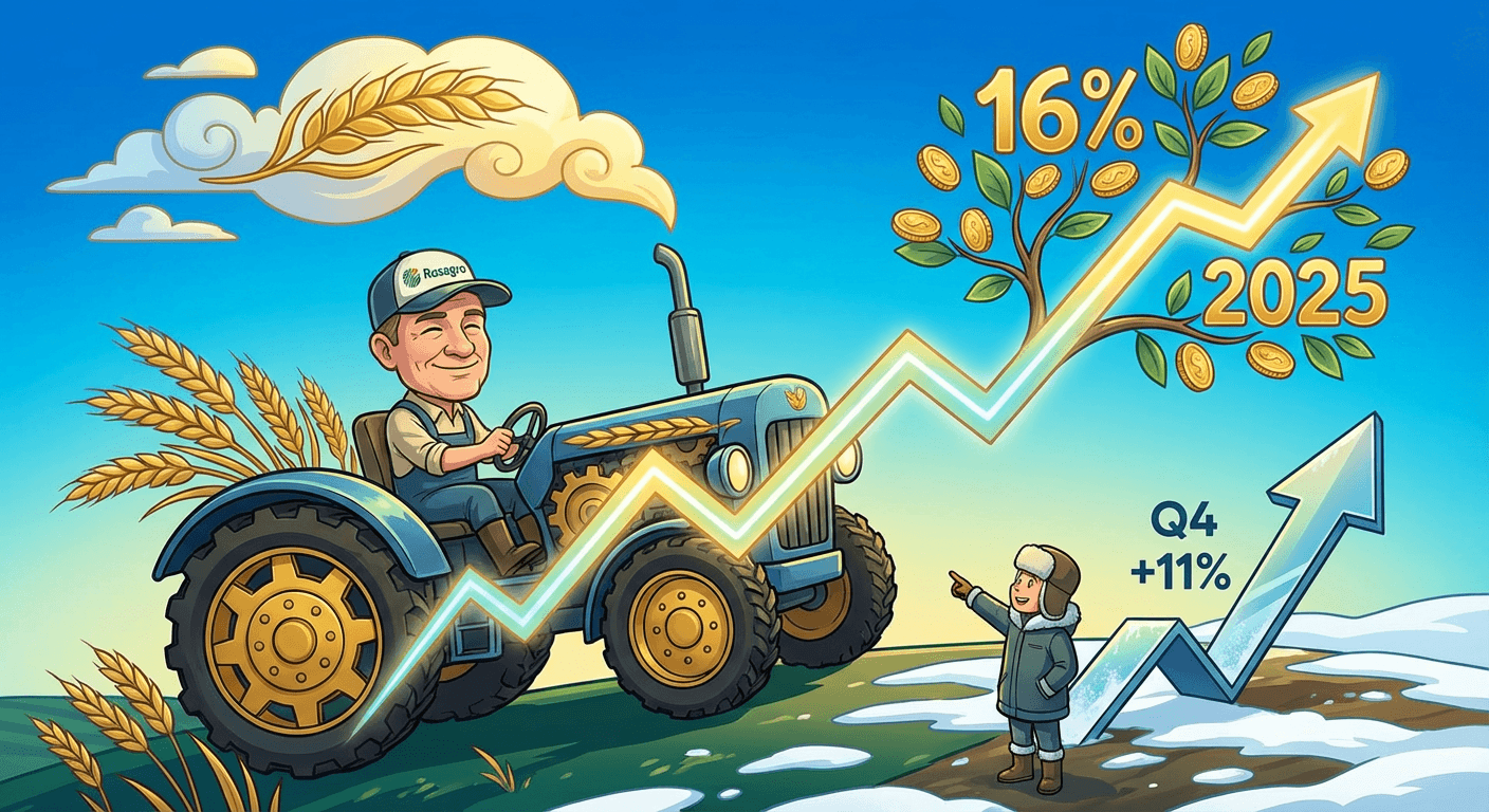 Выручка «Русагро» в 2025 году выросла на 16%