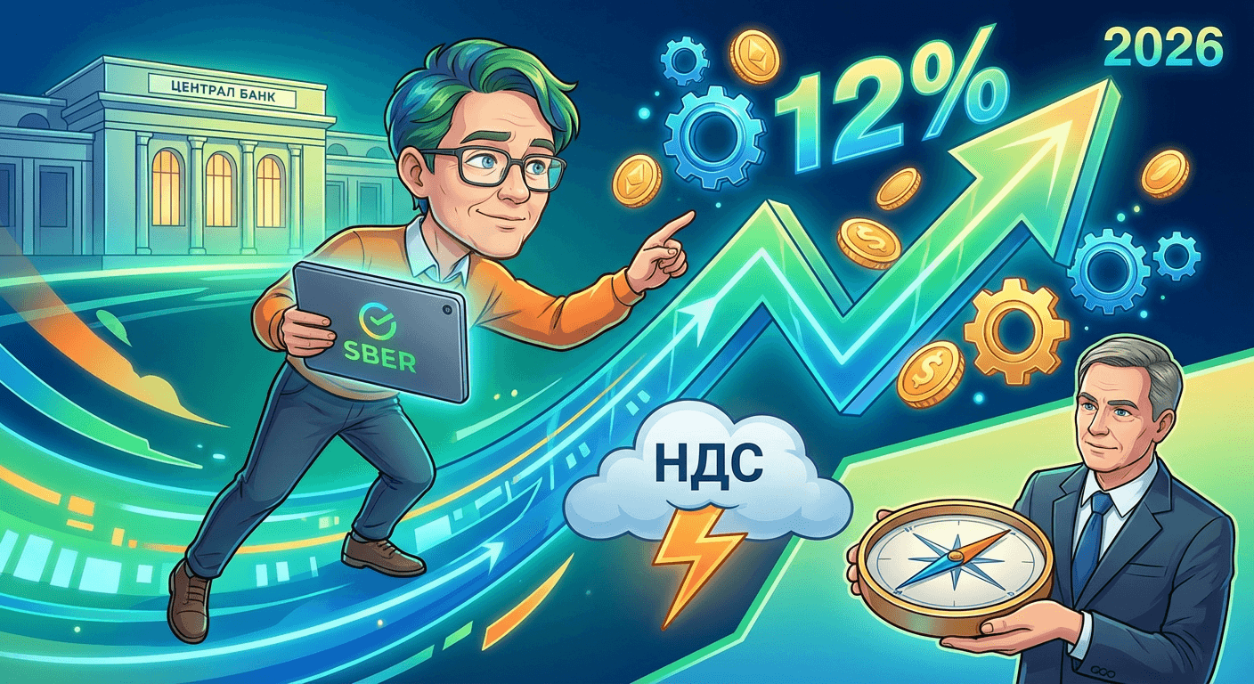 Аналитики «Сбера» ожидают ключевую ставку в 12% на конец 2026 года