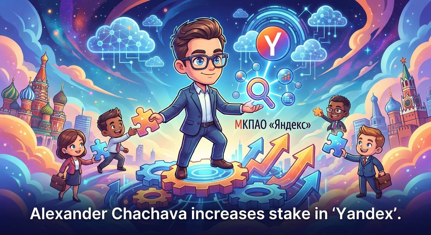 Александр Чачава увеличил свою долю в «Яндексе»