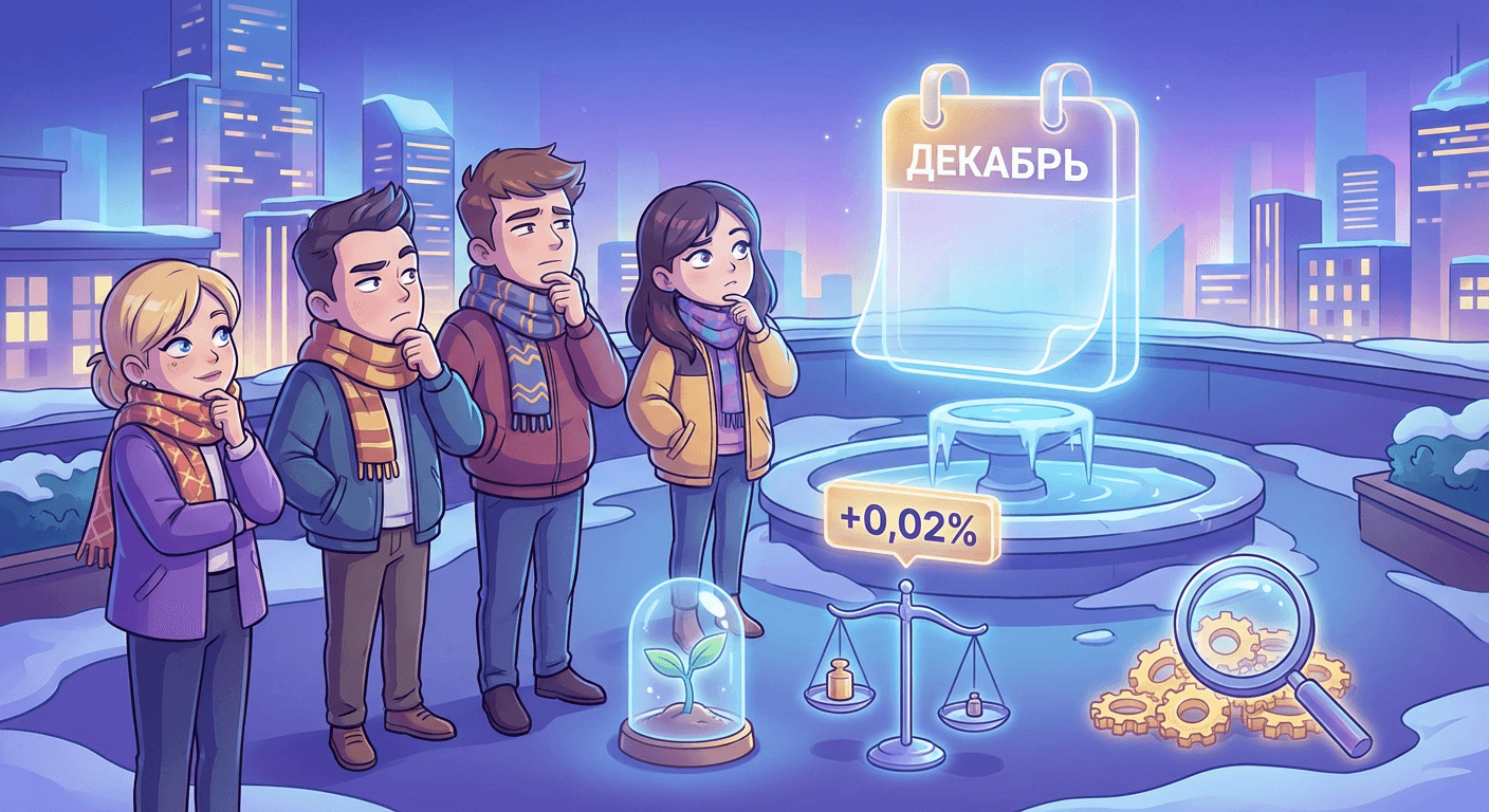 Российские инвесторы осторожничают, внимание на декабрьскую статистику