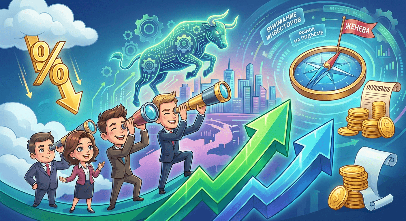 Рынок на подъеме после снижения ставки