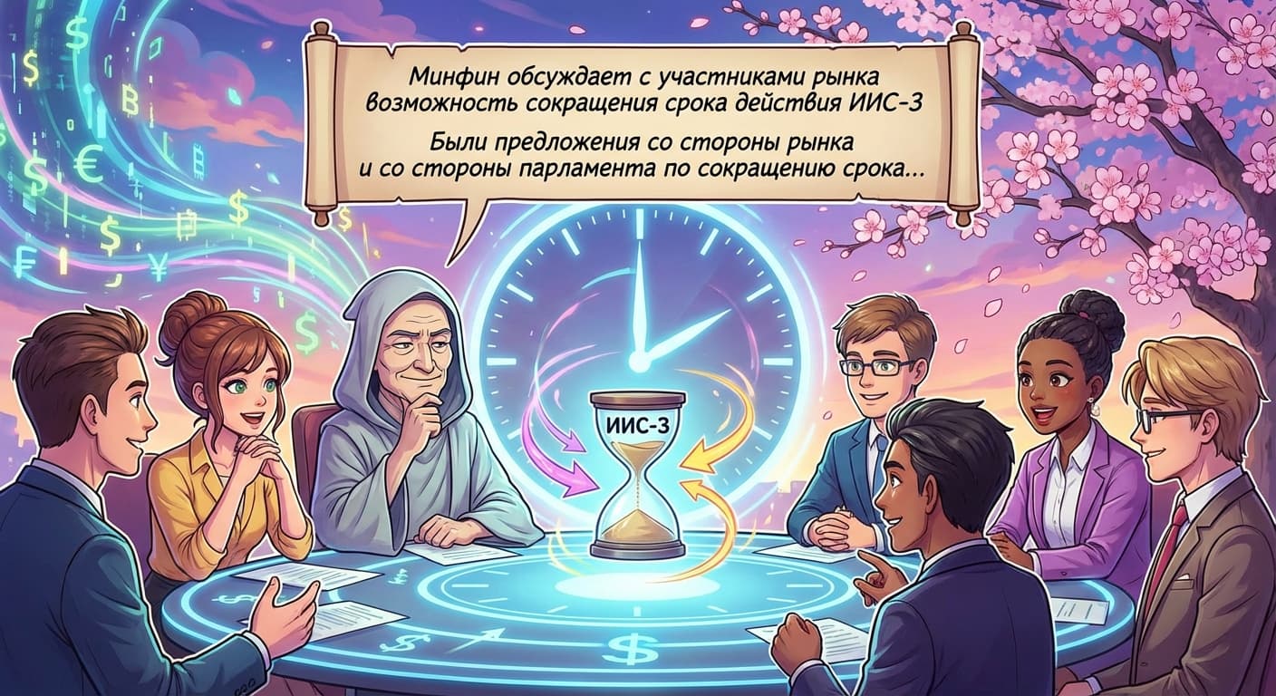 Минфин обсуждает с участниками рынка возможность сокращения срока действия ИИС-3
