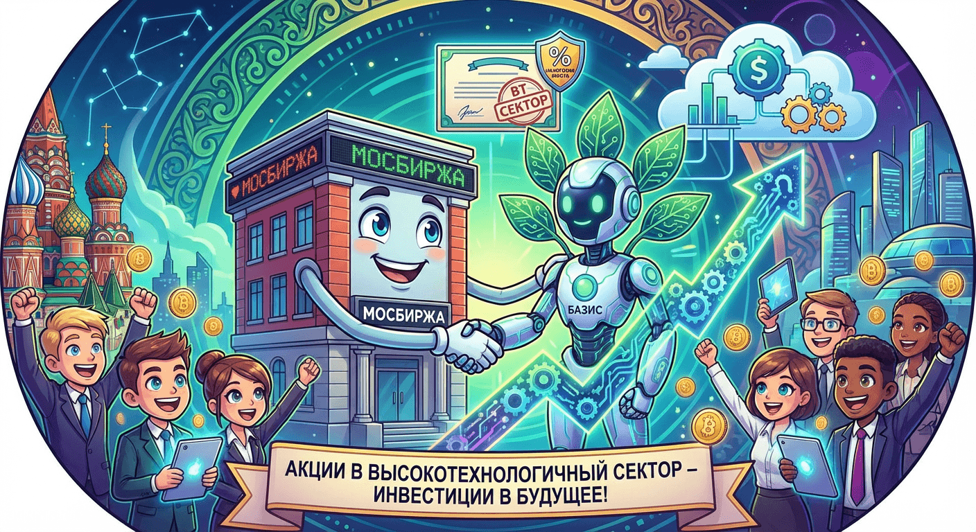 Мосбиржа включила акции «Базиса» в перечень бумаг высокотехнологичного сектора