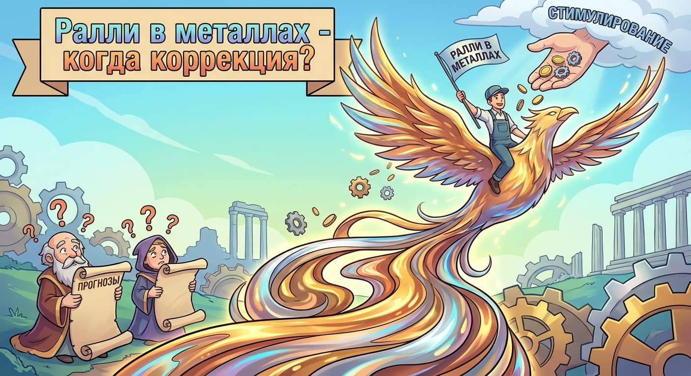 Ралли в металлах - когда коррекция?