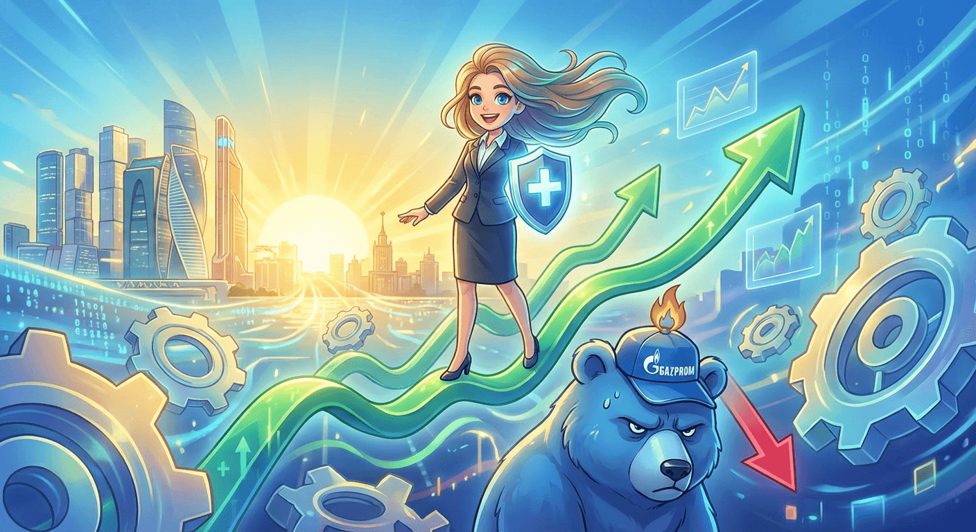 Рынок по итогам торгов субботы удержался в плюсе, но «Газпром» снизился на 0,8%