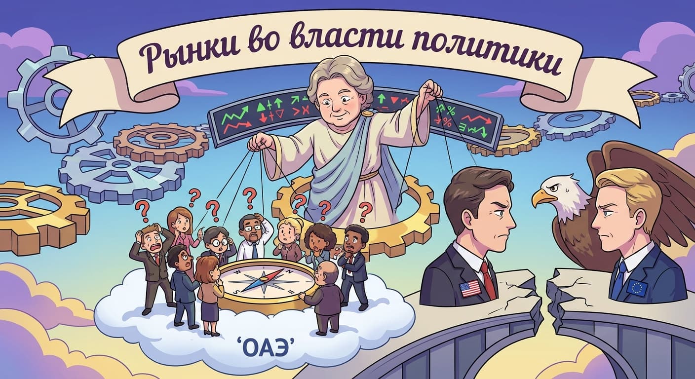 Рынки остаются во власти политики