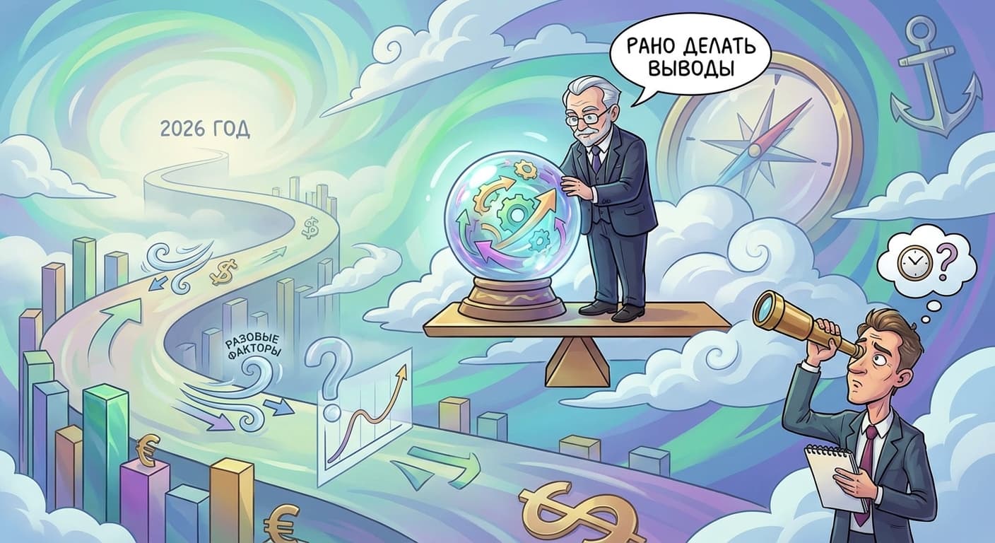 ЦБ считает, что пока рано делать выводы о динамике цен в начале 2026 года