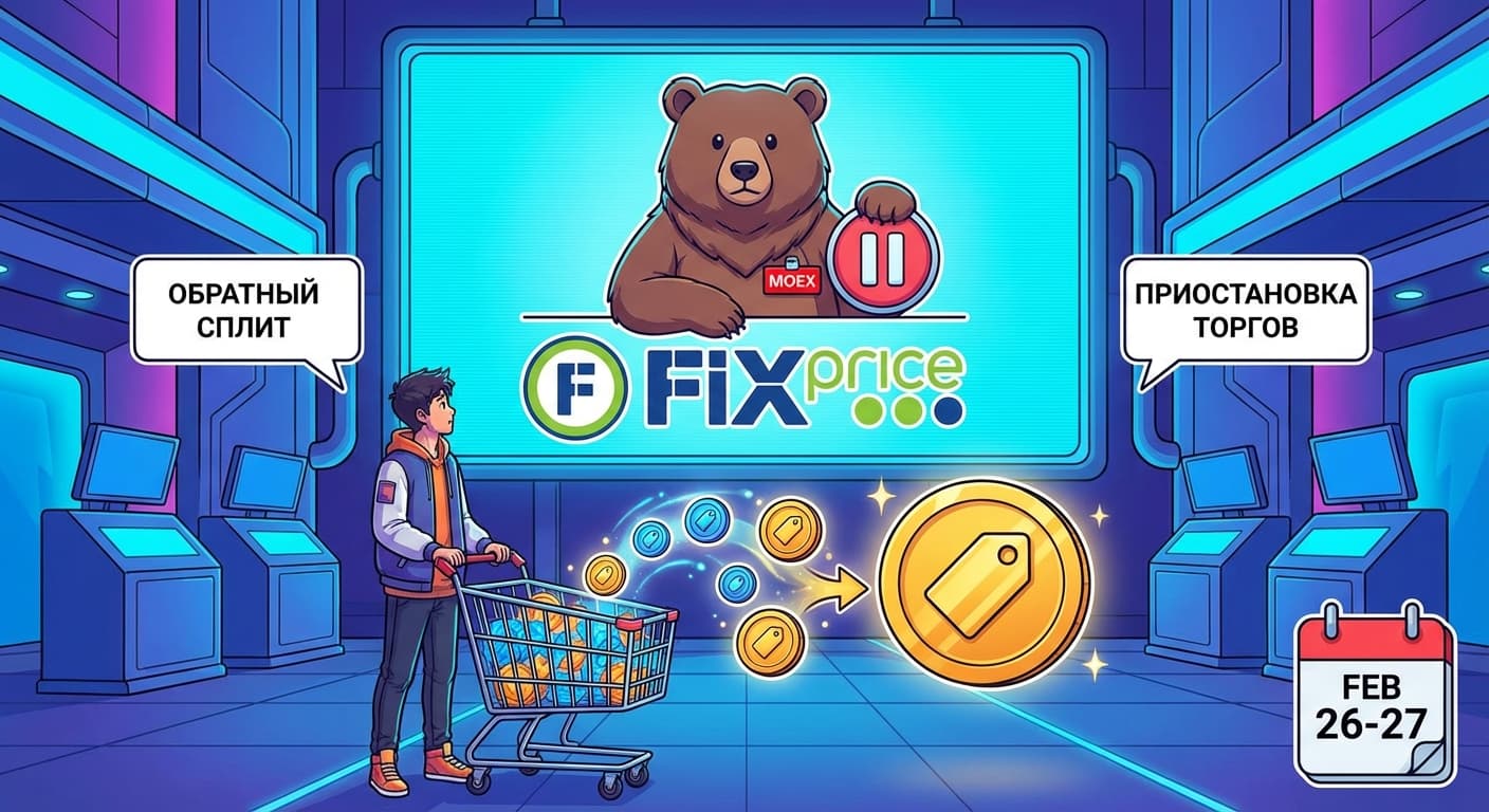 Мосбиржа приостановит торги «Фикс Прайс» из-за обратного сплита